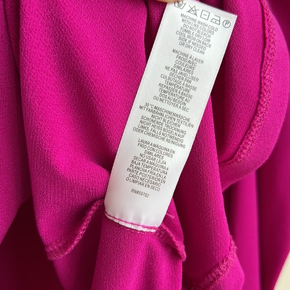 Adrianna Papell Puff Sleeves top - Picture 8 of 9